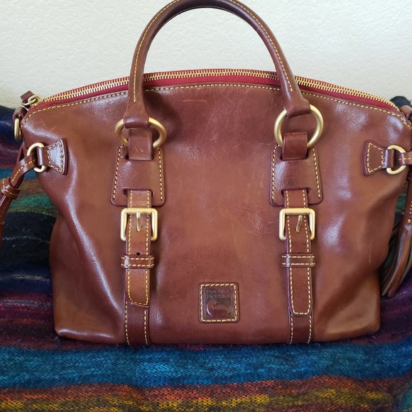 Dooney & Bourke Handbags - Dooney & Bourke Florentine Leather Satchel